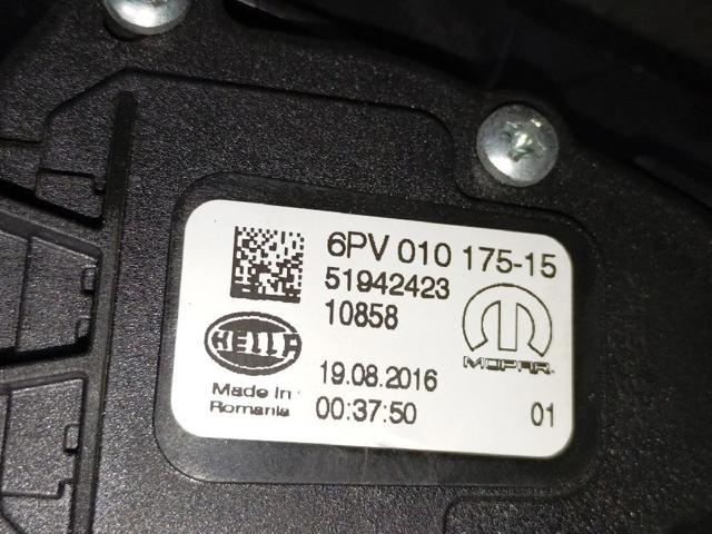Pedał przyspieszenia (gazu) 51942423 FIAT