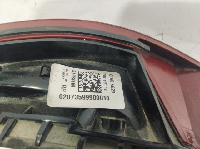 Lampa zespolona tylna prawa 51984460 FIAT