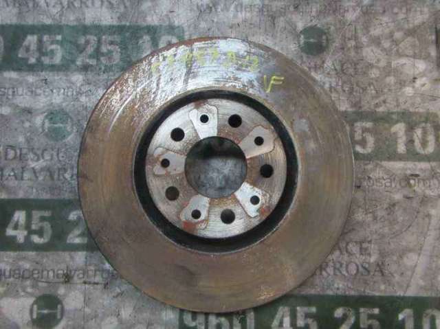 Tarcza hamulcowa przednia 51996238 FIAT