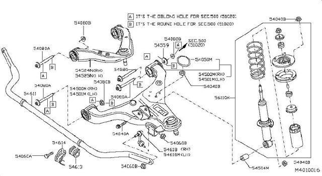 54501EB300 Nissan/Infiniti
