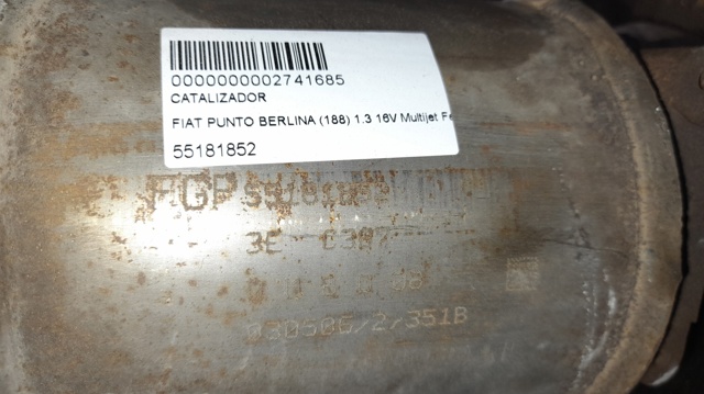 Konwerter-katalizator Fiat Doblo 1 223