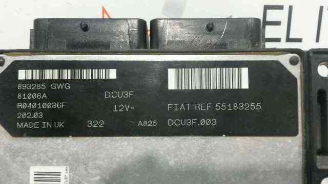 Sterownik silnika 55183255 FIAT
