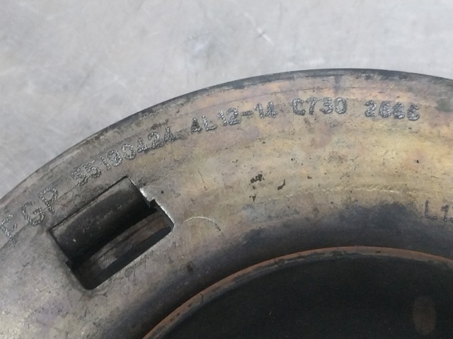 Koło pasowe wału korbowego 55190424 FIAT