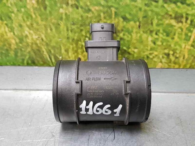 Czujnik przepływu powietrza, przepływomierz powietrza M.A.F. 55220715 PEUGEOT