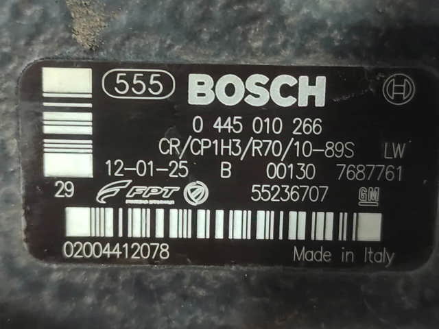 Pompa wtryskowa wysokiego ciśnienia 55236707 FIAT