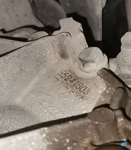 Mechaniczna skrzynia biegów w komplecie 55241803 FIAT