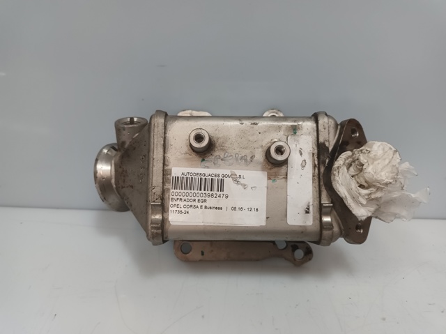 Chłodnica układu recyrkulacji spalin EGR Fiat Doblo 2 263