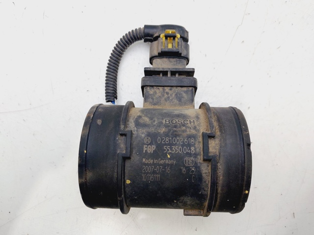Czujnik przepływu powietrza, przepływomierz powietrza M.A.F. 55350048 OPEL