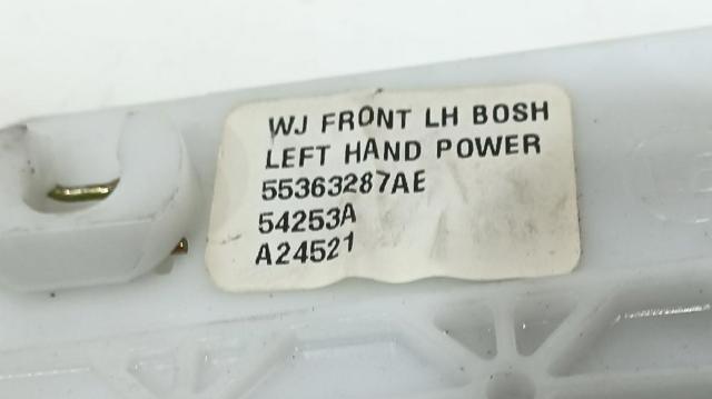 Mechanizm podnoszenia szyby drzwi przednich lewych Jeep Grand Cherokee