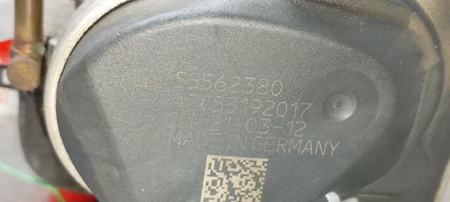 Przepustnica, komplet 55562380 GM