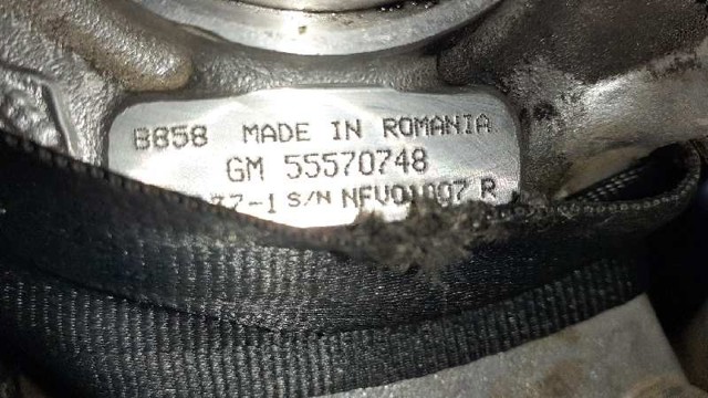 Turbina 55570748 OPEL