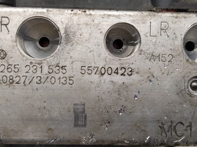 Sterownik ABS  hydrauliczny 55700423 FIAT