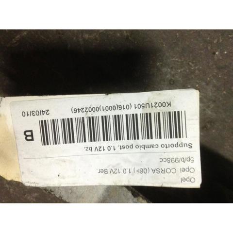 Poduszka (podpora) silnika tylna 55703436 OPEL