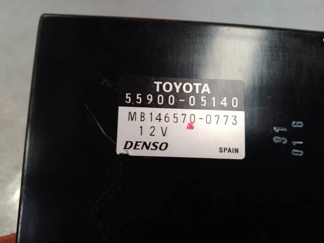 Sterownik trybów ogrzewania/klimatyzacji 5590005140 TOYOTA