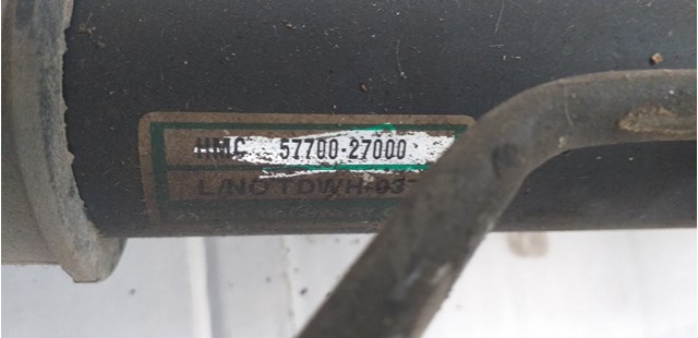 Listwa kierownicza (maglownica) 5770027000 HYUNDAI