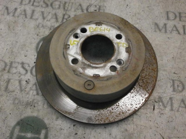 Tarcza hamulcowa tylna 584111C800 HYUNDAI