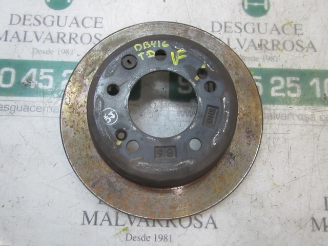 Tarcza hamulcowa tylna 584111H100 HYUNDAI