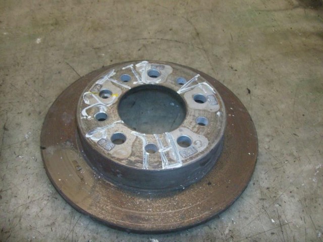 Tarcza hamulcowa tylna 584112C000 HYUNDAI