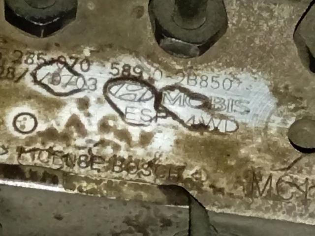 Sterownik ABS  hydrauliczny 589102B850 HYUNDAI