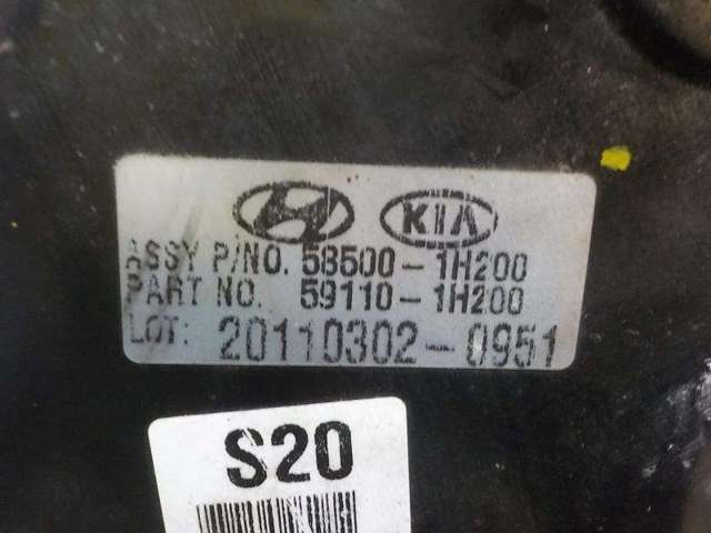 Wzmacniacz próżniowy hamulców 591101H010 HYUNDAI