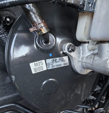Wzmacniacz próżniowy hamulców 591102S050 HYUNDAI