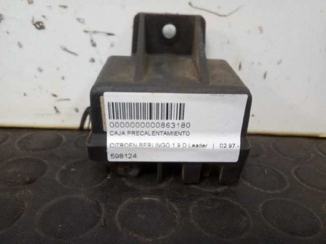 Przekaźnik świec żarowych 598124 PEUGEOT