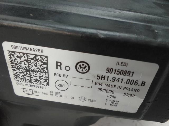 Reflektor prawy 5H1941006 VAG