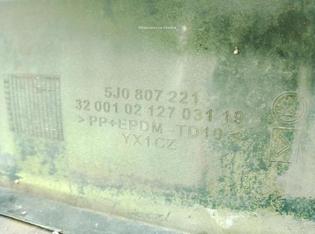 Zderzak przedni Skoda Fabia 2 5J2, 542, 572, 582