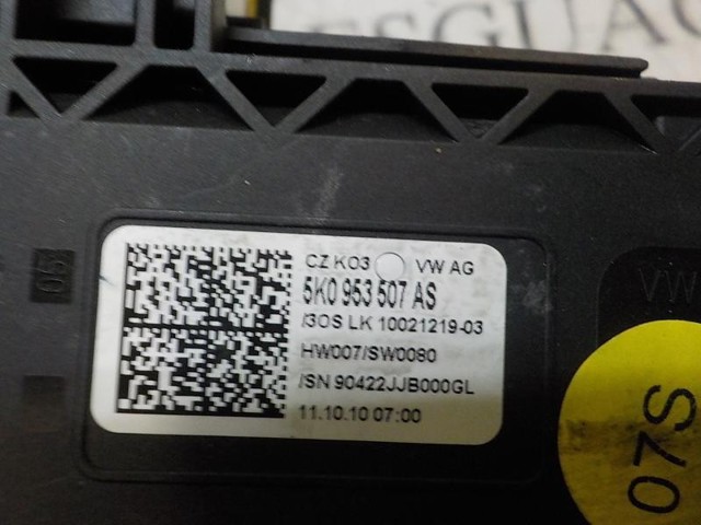Przełącznik zespolony lewy 5K0953513L9B9 VAG