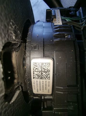 Pierścień kontaktowy AIRBAG, taśma kierownicy  5K0953549E VAG