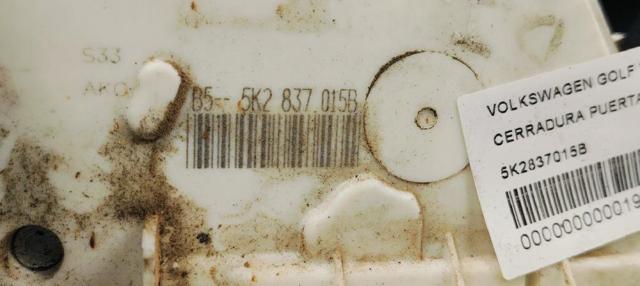 Zamek drzwi przednich lewych Skoda Yeti 5L, 5L1, 5L2, 5L6, 5L7