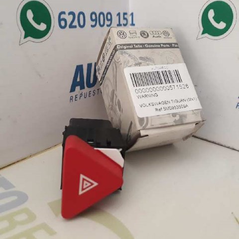 Przycisk włączania światła awaryjnego 5M0953509A VAG