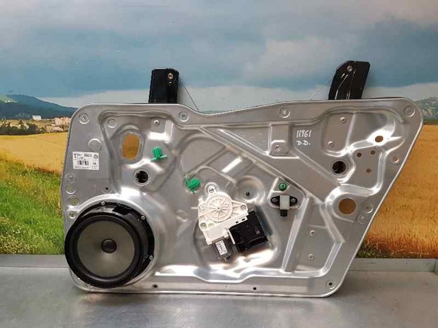 Mechanizm podnoszenia szyby drzwi przednich prawych 5N0837462 VAG