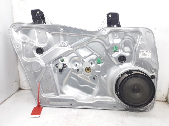 Mechanizm podnoszenia szyby drzwi przednich lewych 5N0837755 VAG