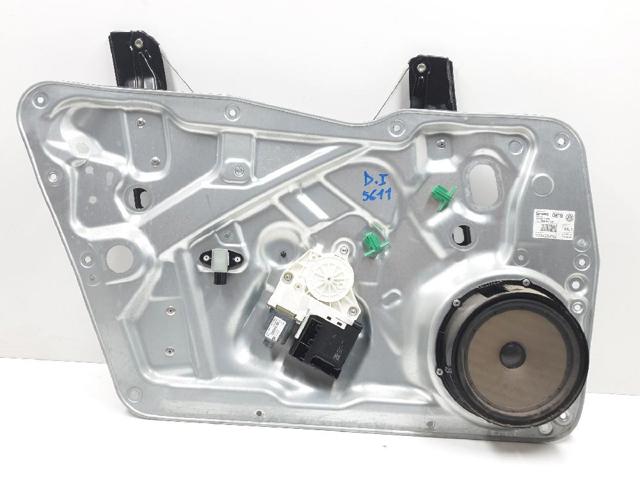 Mechanizm podnoszenia szyby drzwi przednich lewych 5N1837729G VAG