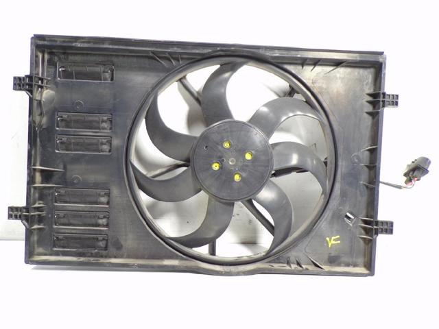 Wentylator elektryczny układu chłodzenia kompletny (silnik+wirnik) 5Q0121203DA VAG