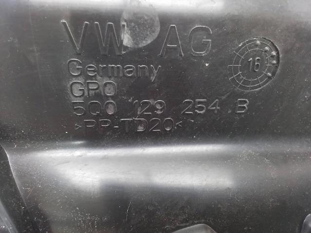Wlot powietrza do filtra powietrza 5Q0129254B VAG