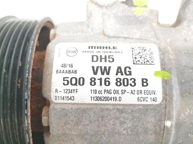 Sprężarka klimatyzacji 5Q0816803B VAG