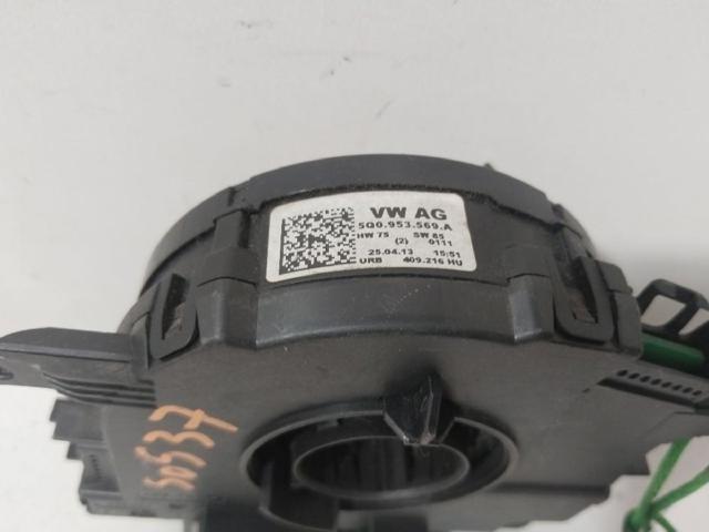 Pierścień kontaktowy AIRBAG, taśma kierownicy Skoda SuperB 3 3V3