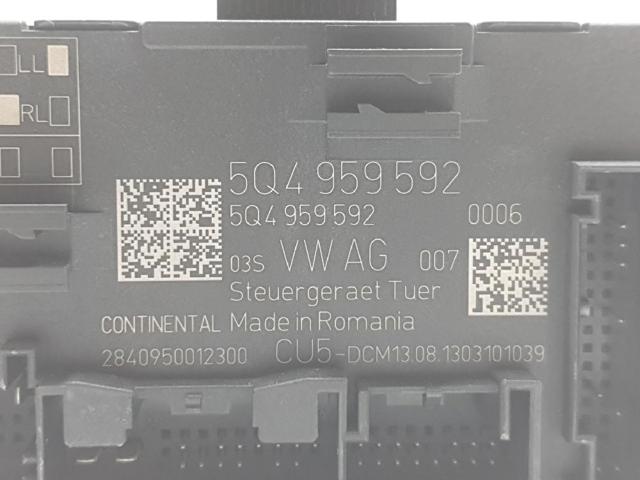 Blok komfortu 5Q4959592 VAG