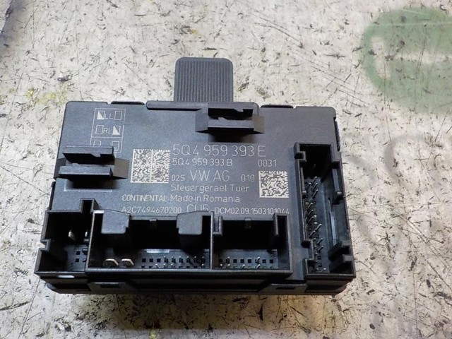 Blok komfortu przednich drzwi 5Q4959593EZ00 VAG