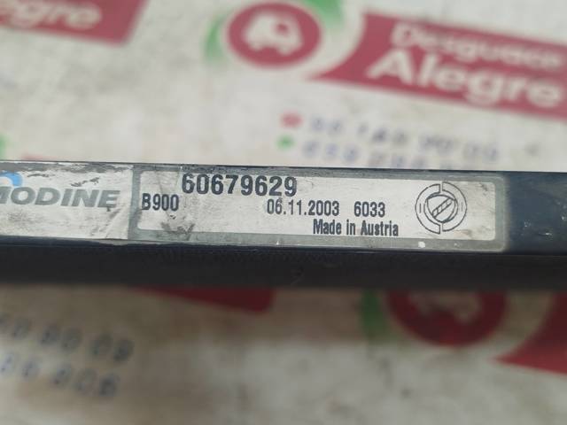 Chłodnica klimatyzacji 60679629 FIAT