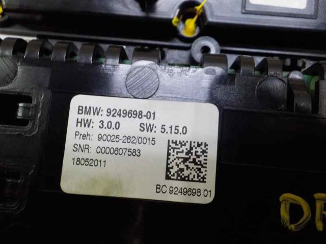 Sterownik trybów ogrzewania/klimatyzacji 61319328425 BMW