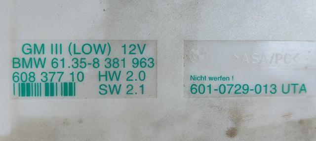 Blok komfortu BMW 7 E38