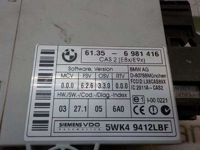 Blok komfortu 61359395657 BMW