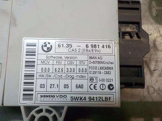 Blok komfortu 61359395657 BMW