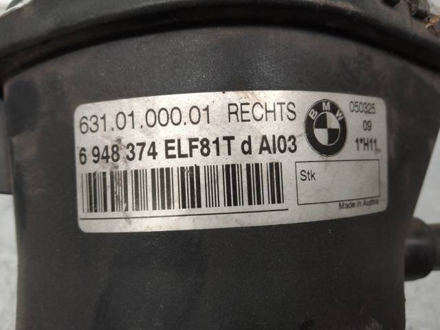 Lampa przeciwmgielna prawa 6310100001 BMW