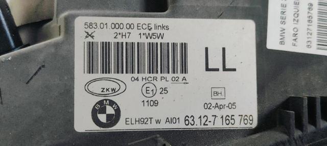63127165769 BMW