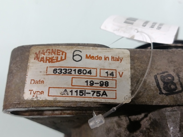 Alternator 63321604 FIAT