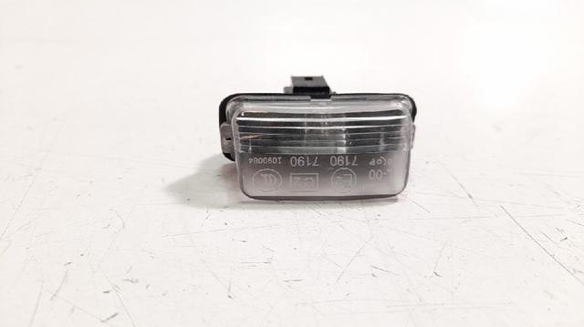 Lampa oświetlenia tylnej tablicy rejestracyjnej 6340A3 PEUGEOT